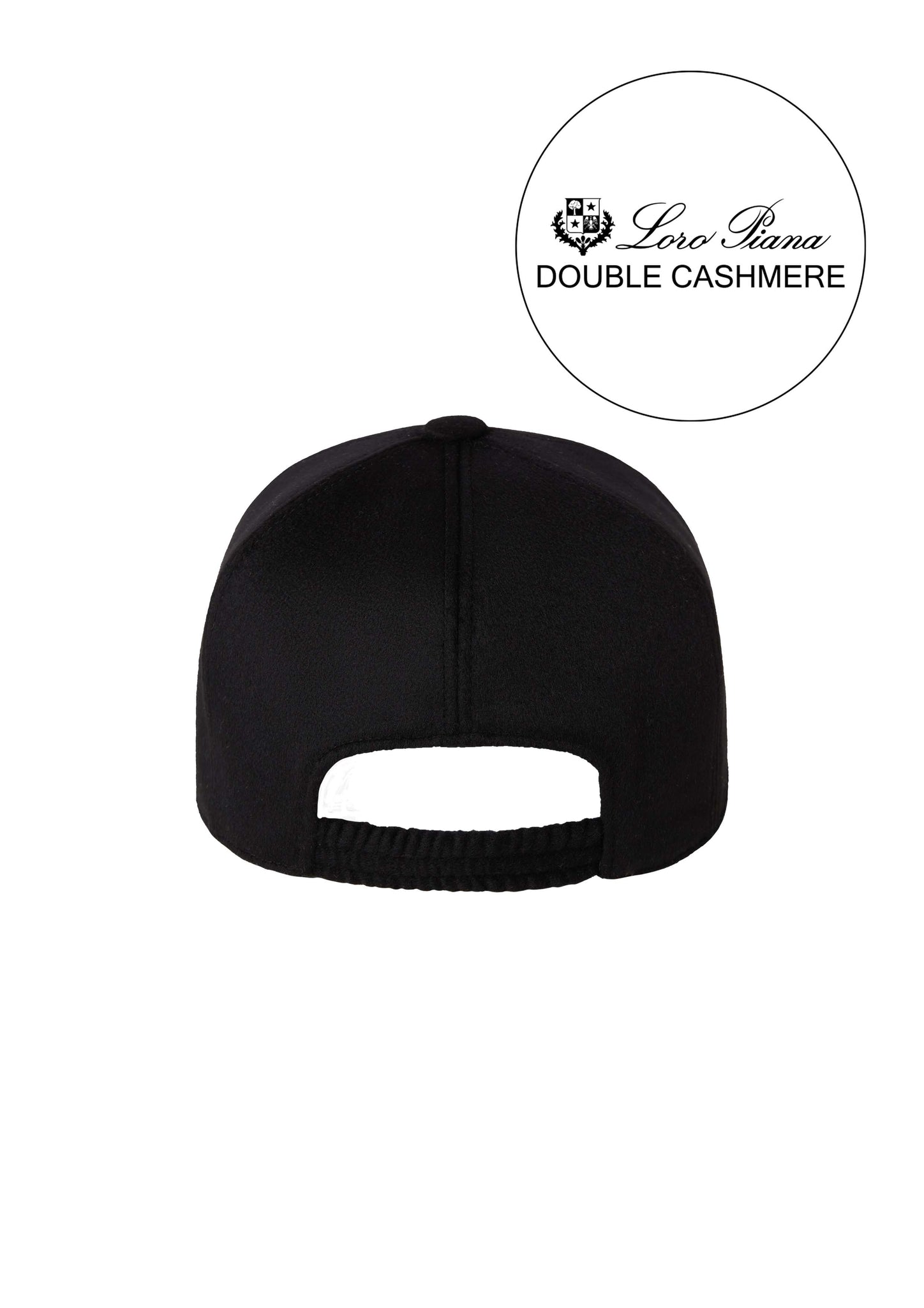 Limited Edition Cashmere Cap — Black