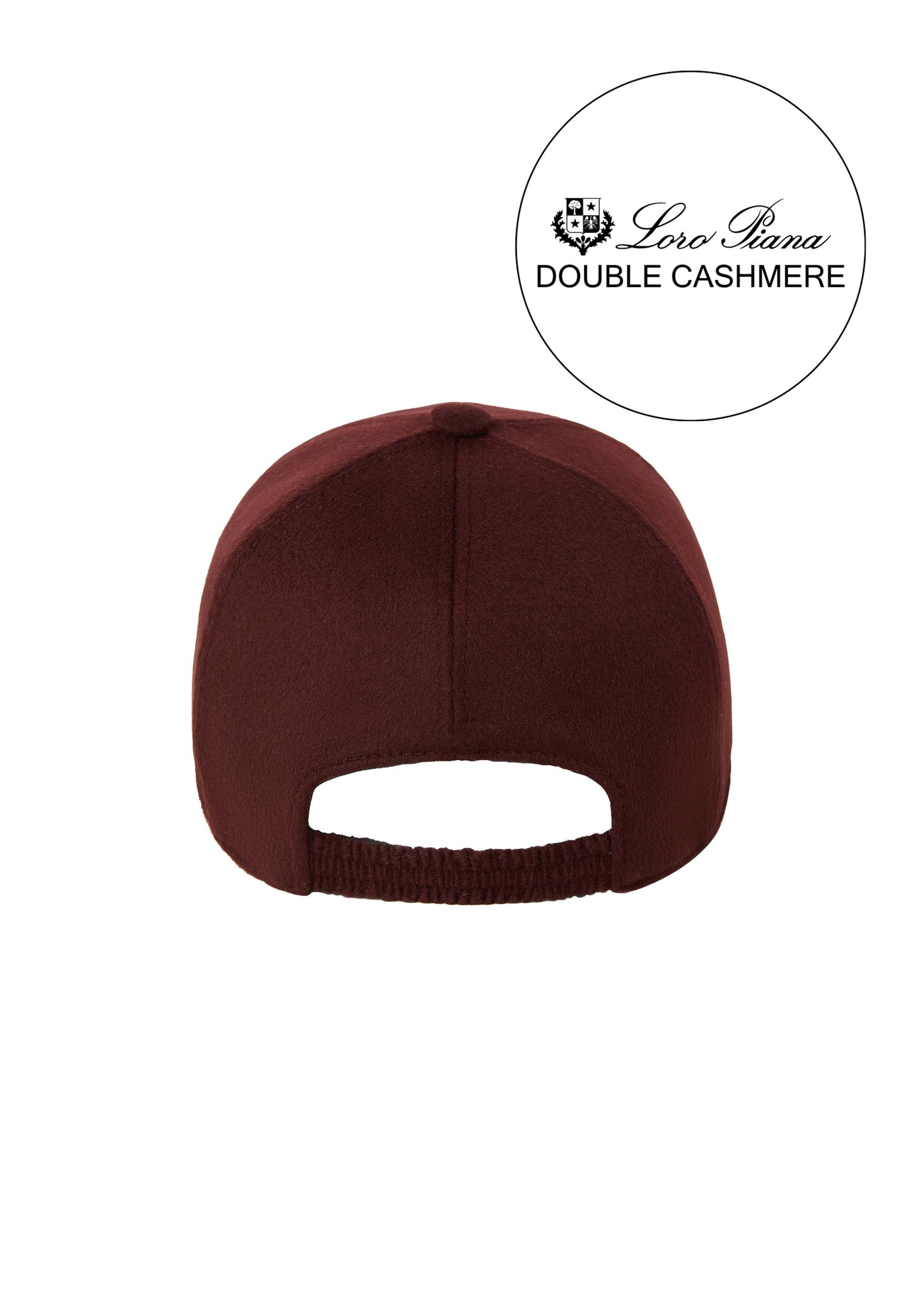 Limited Edition Cashmere Cap — Burgundy