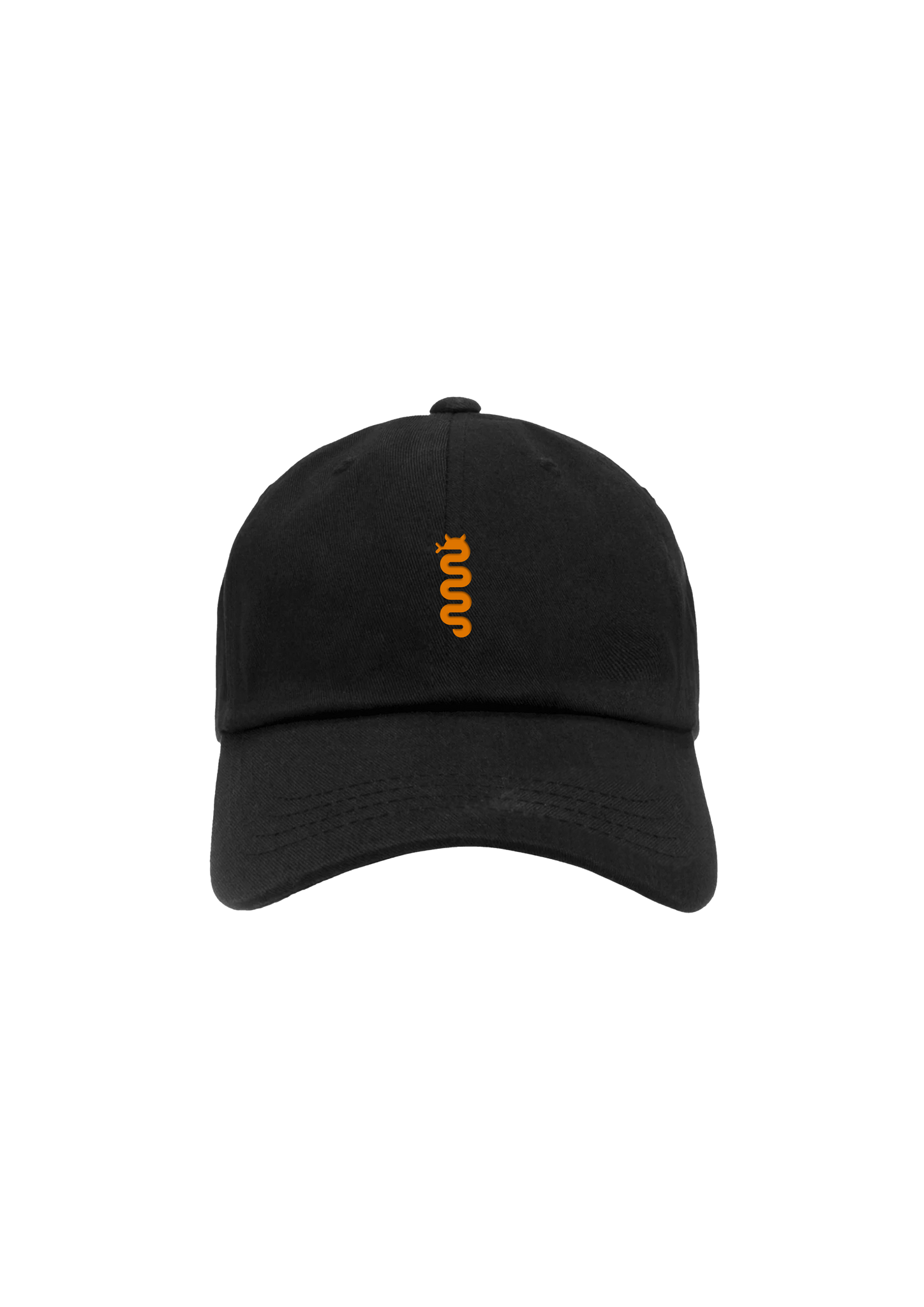 LFW Dad Cap — Black + Orange